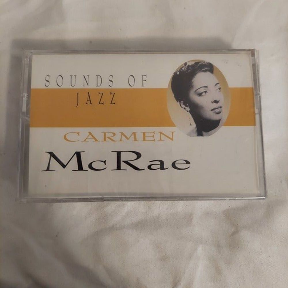Carmen McRae - Sounds of Jazz Cassette Tape New Sealed Classic Sound Inc 1996